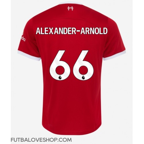 Dres Liverpool Alexander-Arnold #66 Domáci 2023-24 Krátky Rukáv